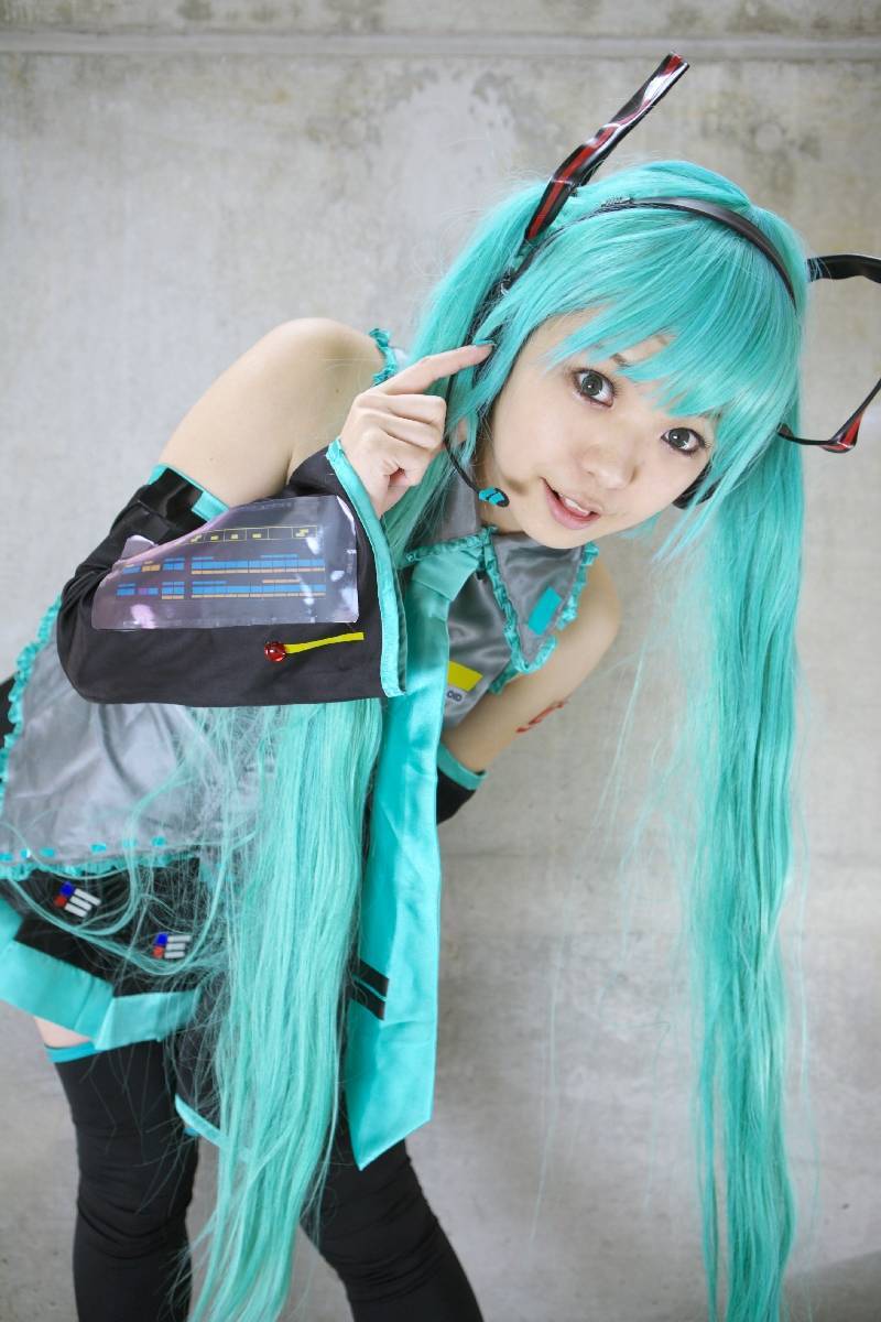 [Cosplay]Vocaloid-性感的Hatsune Mike